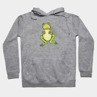 Funny Green Frog Hoodie